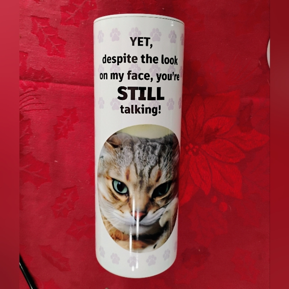 20oz Funny Tumbler NIB
